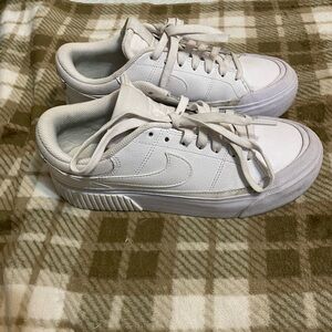Nike White Athletic Shoes